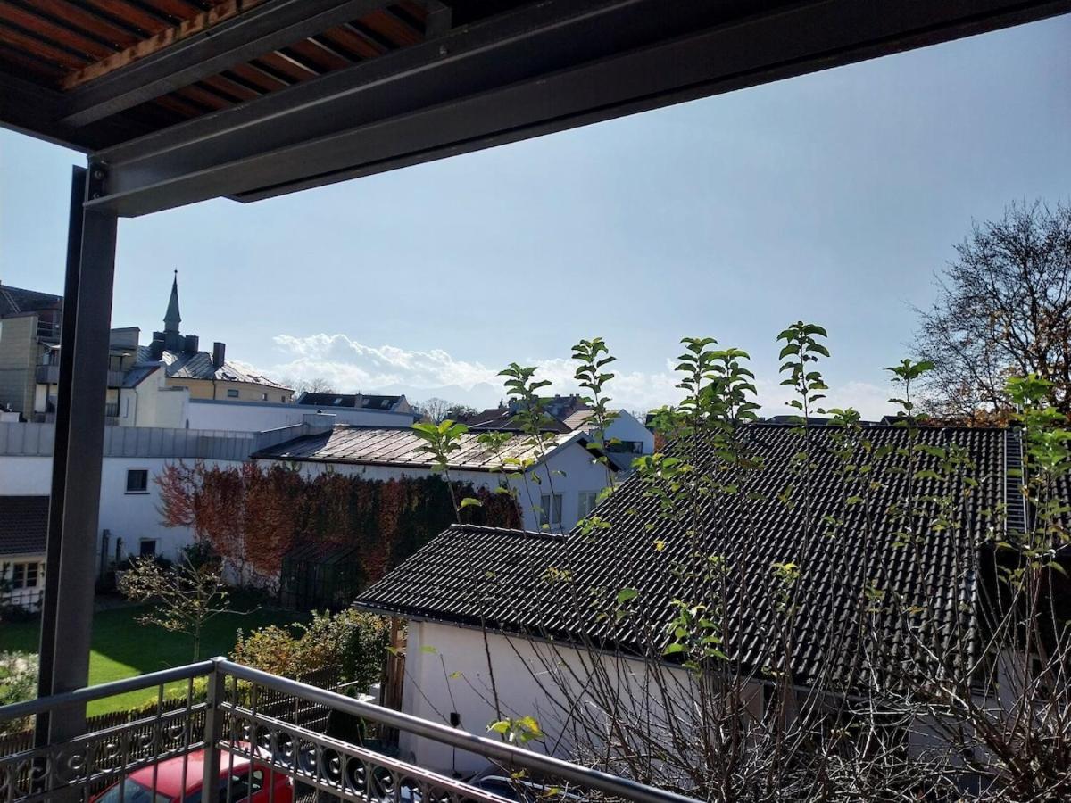 Bad Aibling City Apartment - Alpenblick Buitenkant foto